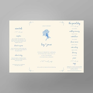 Show details for Belgravia Bloom - Gatefold Wedding Invite