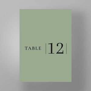 Show details for Kensington Edit - Table Numbers