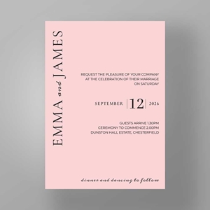 Show details for Kensington Edit - Wedding Invite