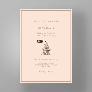 Show details for Soho Soirée - Wedding Invite