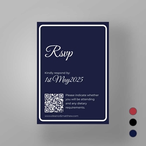 Show details for Modern Archway -  RSVP Card