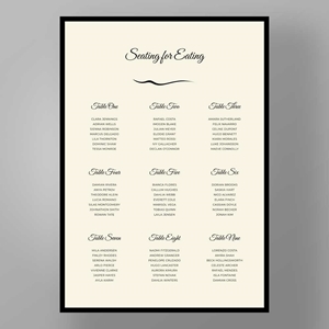 Show details for Mayfair Manor - Table Plan