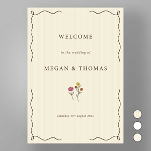 Show details for Marylebone Muse - Welcome Board