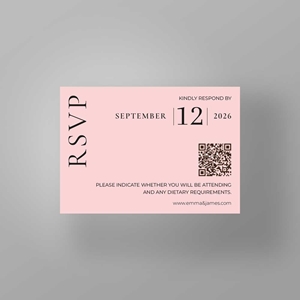 Show details for Kensington Edit -  RSVP Card