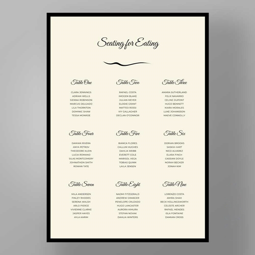 Picture for category Table Plan