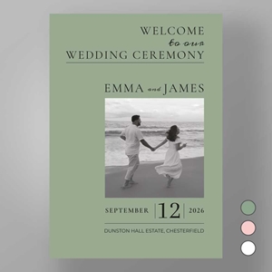 Show details for Kensington Edit - Welcome Board