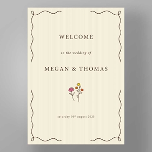 Show details for Maryleybone Muse - Welcome Board