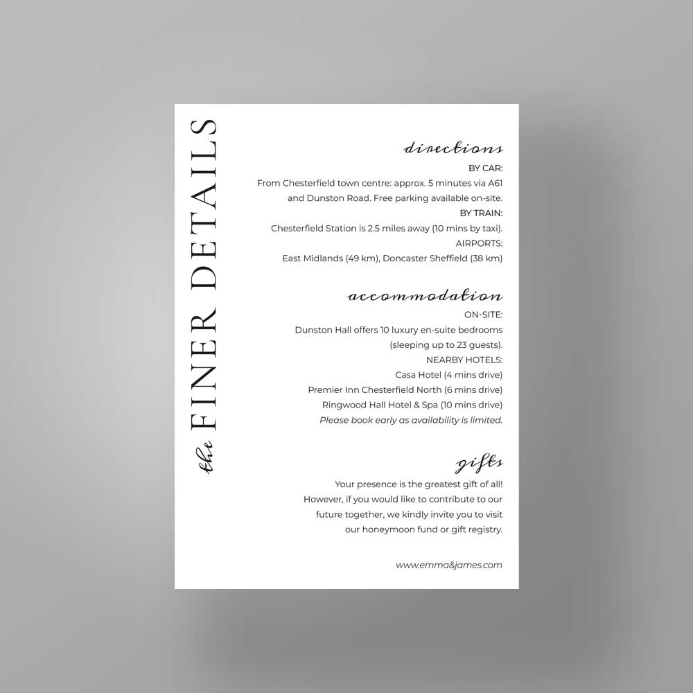 Show details for Kensington Edit -  Details Card