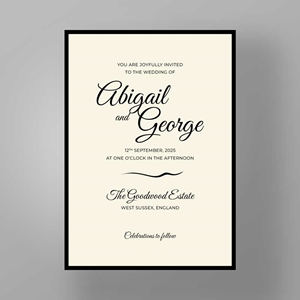 Show details for Mayfair Manor - Wedding Invite