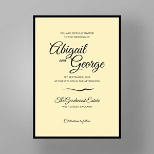 Show details for Mayfair Manor - Wedding Invite