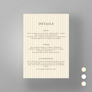 Show details for Marylebone Muse -  Details Card