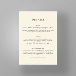 Show details for Maryleybone Muse -  Details Card