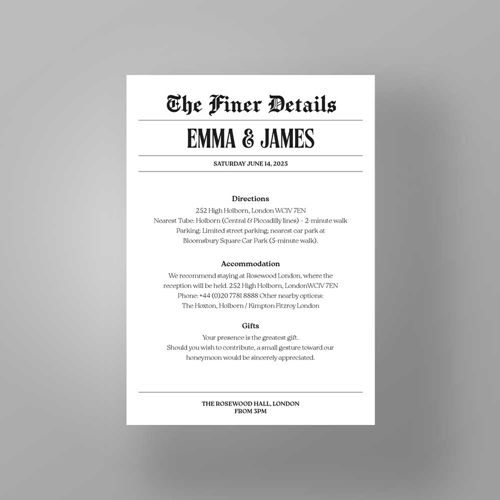 Show details for Headline Love -  Details Card