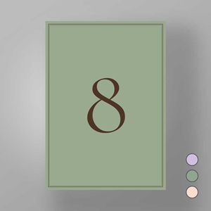 Show details for Soho Soirée - Table Numbers