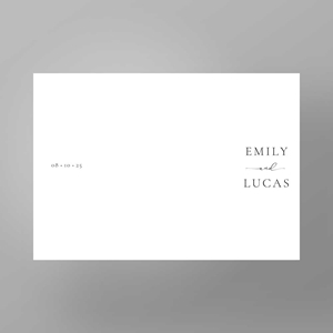 Show details for Venue Sketch - Gatefold Wedding Invite