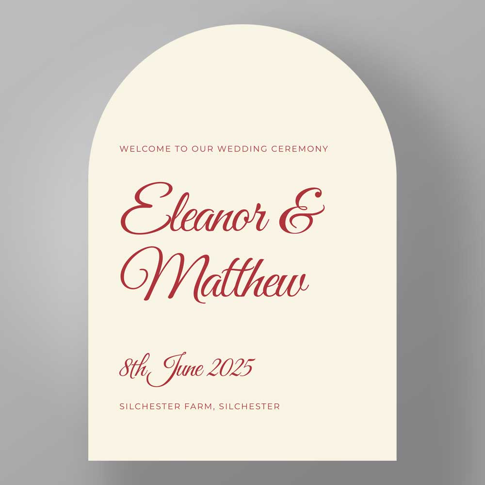 Show details for Ruby Arch - Welcome Board