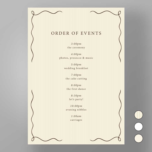 Show details for Marylebone Muse - Order of the day