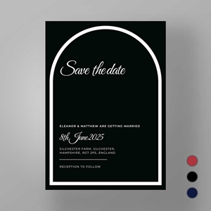 Show details for Modern Archway - Save the Dates