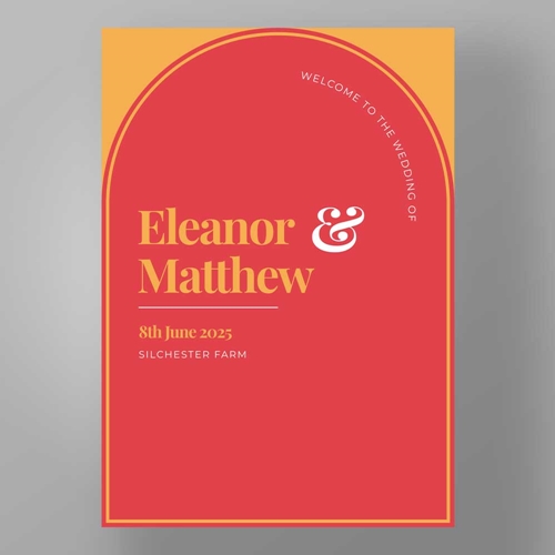 Show details for Carnaby Pop - Welcome Board