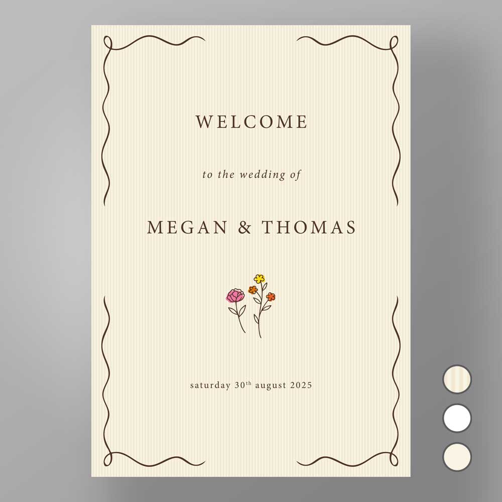 Show details for Marylebone Muse - Welcome Board