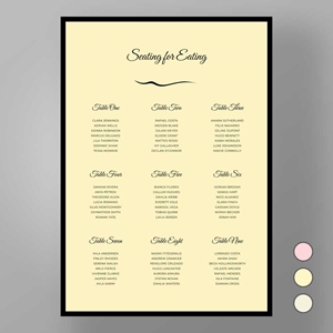 Show details for Mayfair Manor - Table Plan