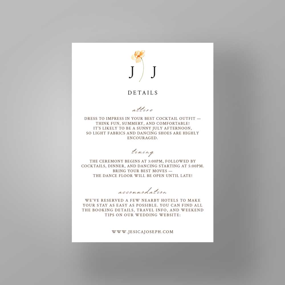 Show details for Golden Petals -  Details Card