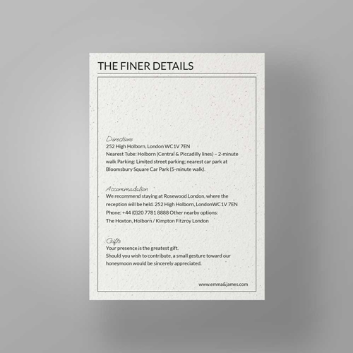 Show details for Granite Luxe -  Details Card