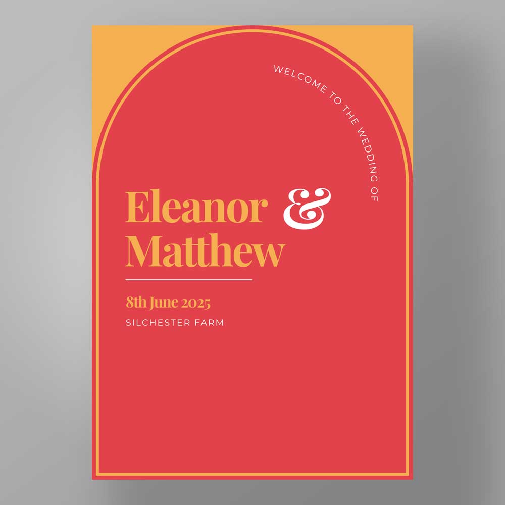 Show details for Carnaby Pop - Welcome Board