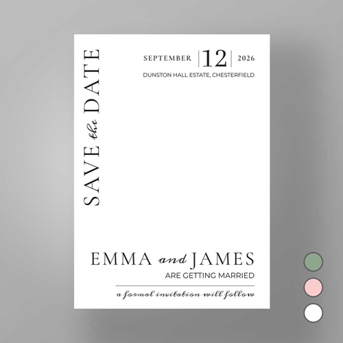 Show details for Kensington Edit - Save the Dates