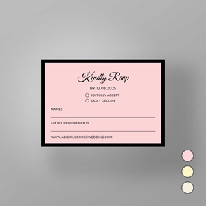 Show details for Mayfair Manor -  RSVP Card