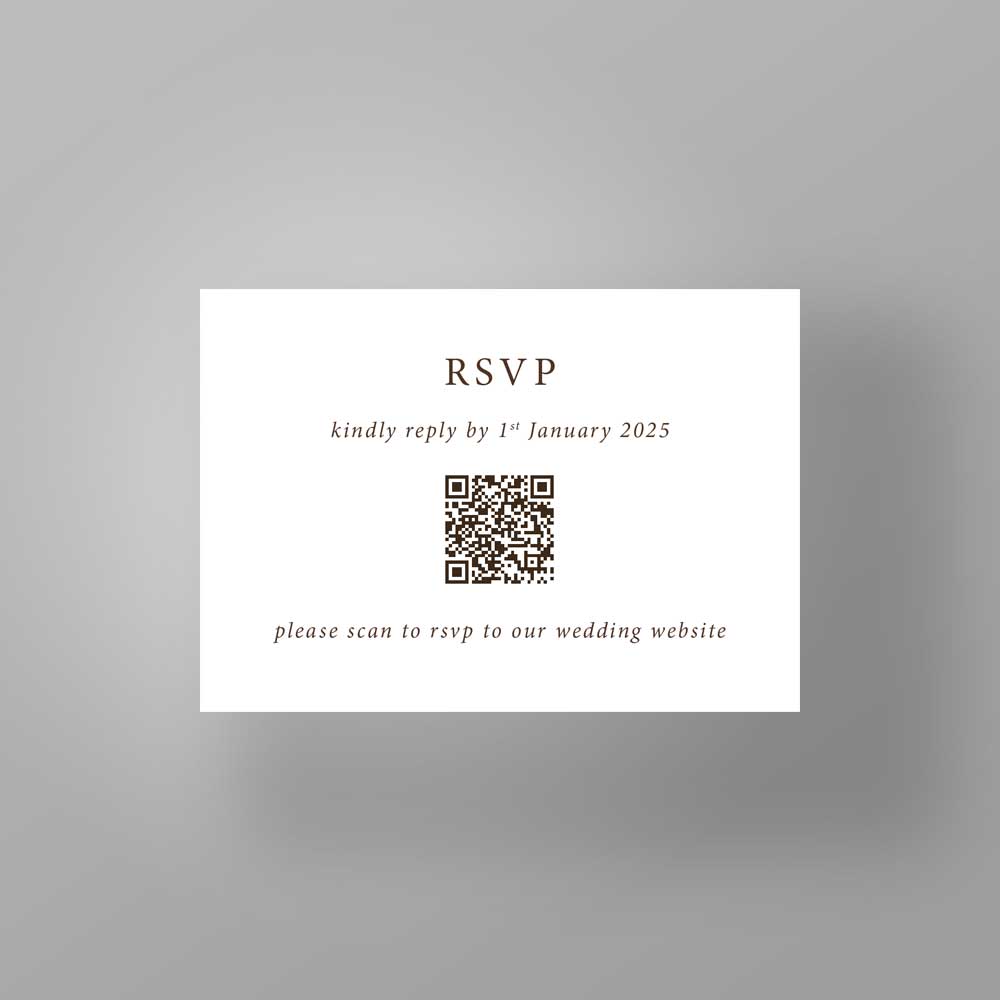 Show details for Maryleybone Muse -  RSVP Card