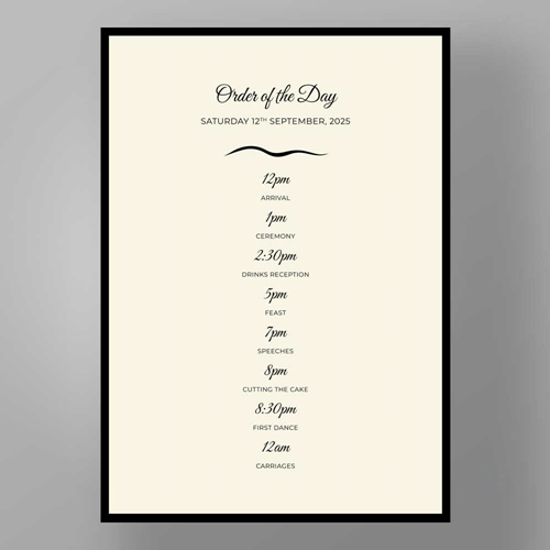 Picture for category Order of the day