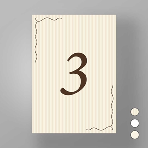 Show details for Marylebone Muse - Table Numbers