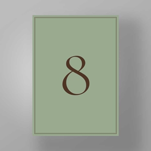 Show details for Soho Soirée - Table Numbers