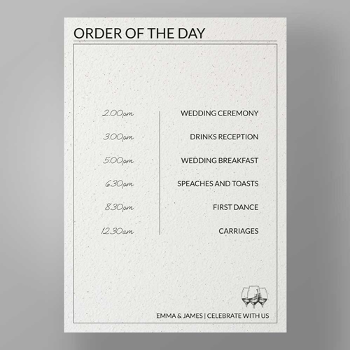 Show details for Granite Luxe - Order of the day