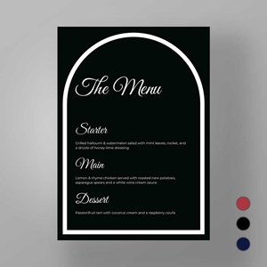Show details for Modern Archway - Menus