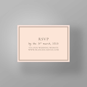 Show details for Soho Soirée -  RSVP Card