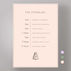 Show details for Soho Soirée - Order of the day