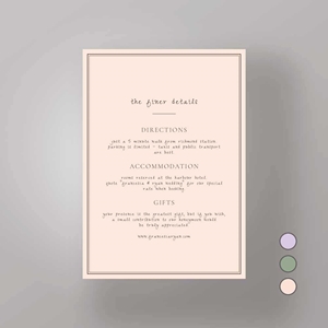 Show details for Soho Soirée -  Details Card