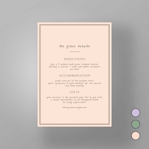 Show details for Soho Soirée -  Details Card