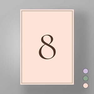 Show details for Soho Soirée - Table Numbers