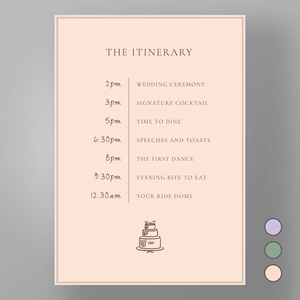 Show details for Soho Soirée - Order of the day