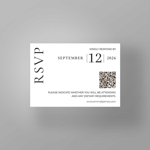 Picture for category RSVP Card