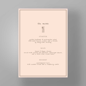 Show details for Soho Soirée - Menus