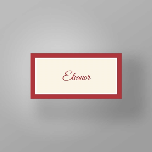 Show details for Ruby Arch - Place Card Names