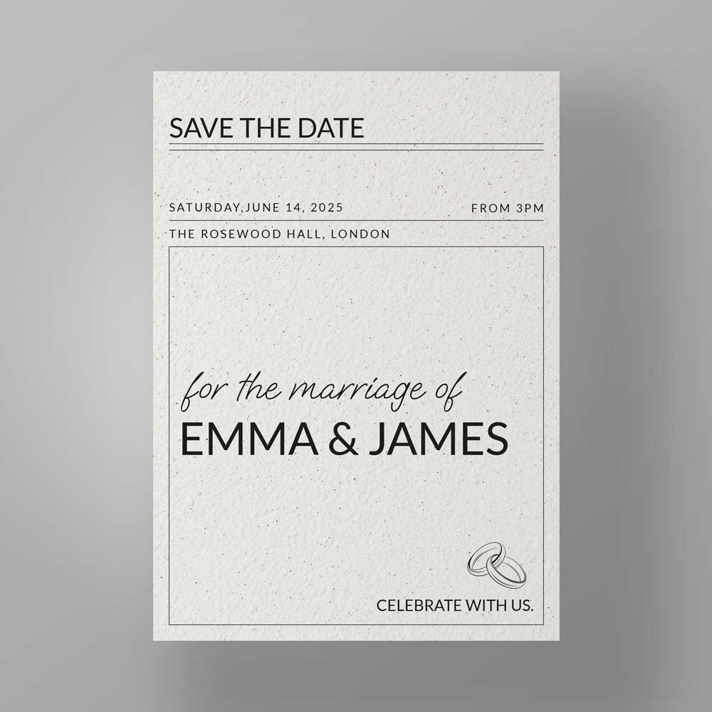 Show details for Granite Luxe - Save the Dates