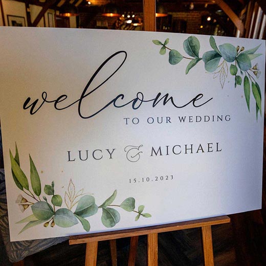 Lucy and Michael Welcome Board