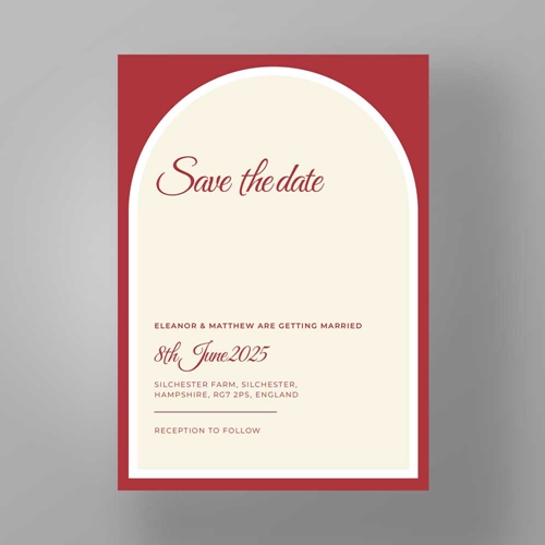 Show details for Ruby Arch - Save the Dates