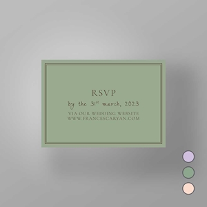 Show details for Soho Soirée -  RSVP Card