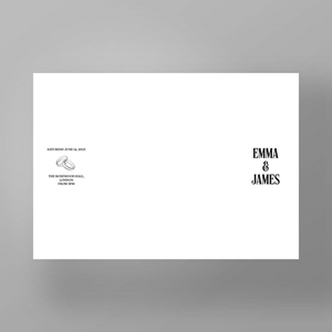 Show details for Headline Love - Gatefold Wedding Invite